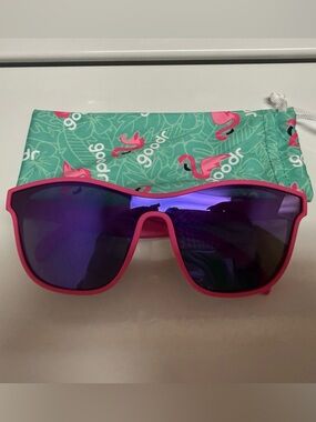 Pink Goodr VRG Sunglasses